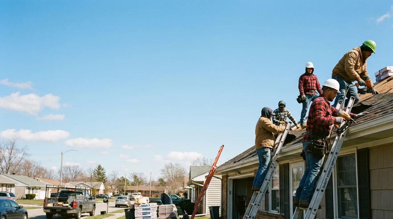 Roofing in Mccutchenville, OH near me